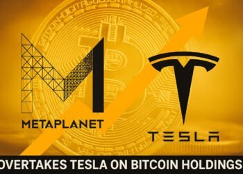 Metaplanet Overtakes Tesla as Seventh-Largest Corporate Bitcoin Holder