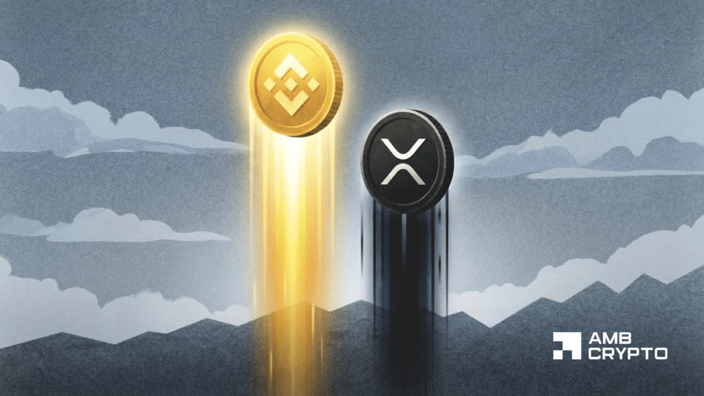 BNB vs. XRP: Signalizuje nárůst příjmů BSC na $76,4k posun na trhu?