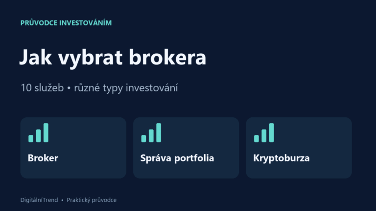 Jak vybrat brokera: rozdíly mezi brokerem, správou portfolia a kryptoburzou