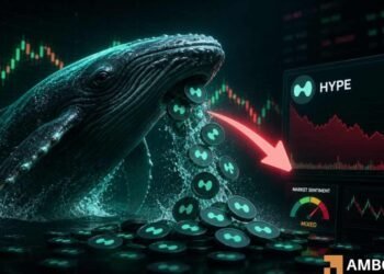 Can Hyperliquid bulls hold $40 support as whale dumps $1.8 mln in HYPE?