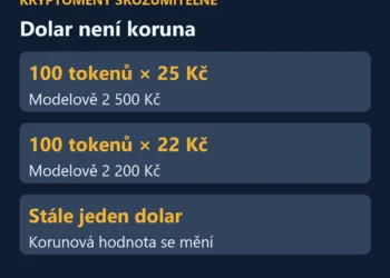Dolar není koruna