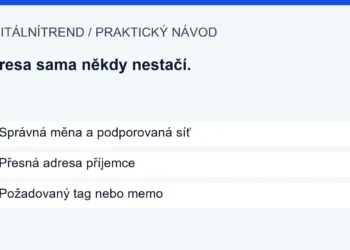 Destination tag a memo: kdy při vkladu kryptoměny nestačí adresa 3 1 Správná měna a podporovaná síť; 2 Přesná adresa příjemce; 3 Požadovaný tag nebo memo