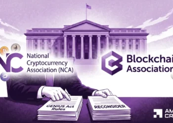 NCA a Blockchain Association naléhavě vyzývají ministerstvo financí USA k přehodnocení pravidel zákona GENIUS Act – Podrobnosti