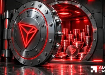 Kryptoměna TRX se drží blízko 0,33 USD, zatímco Tron Inc. navyšuje své rezervy