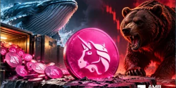 Uniswap zaznamenal výběry z burz ve výši 12 milionů dolarů, přesto UNI zůstává v medvědím trendu – proč?