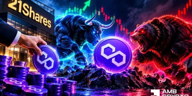 21Shares stáhla za 30 dní POL v hodnotě 11 milionů dolarů – Polygon se vrátil nad 0,09 USD